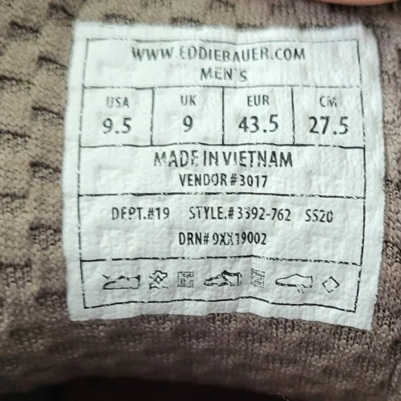 Eddie Bauer Men's Lukla Pro Waterproof Lightweight Hiking Shoes Size 9.5 - Picture 8 of 10